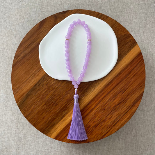 Tasbih 33 perles - lilas