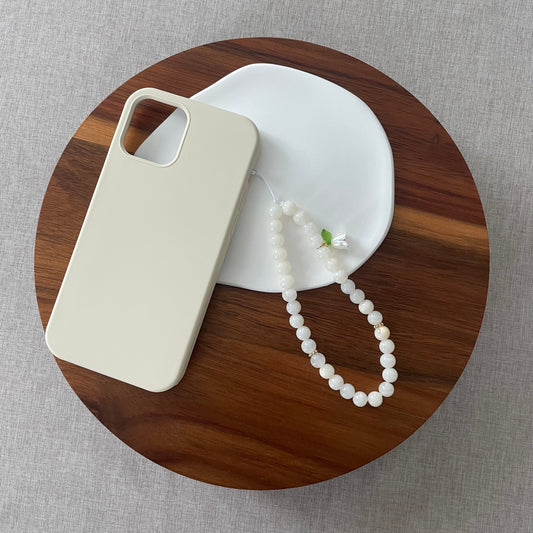 Tasbih phone cord 33 perles - ivoire